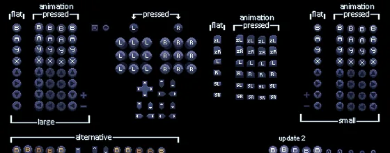 LegacyLauncher公式のNintendo風コントローラーボタン素材
